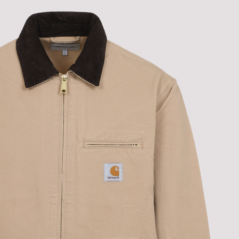 Carhartt WIP Neutrale jas voor moderne mannen Beige Heren