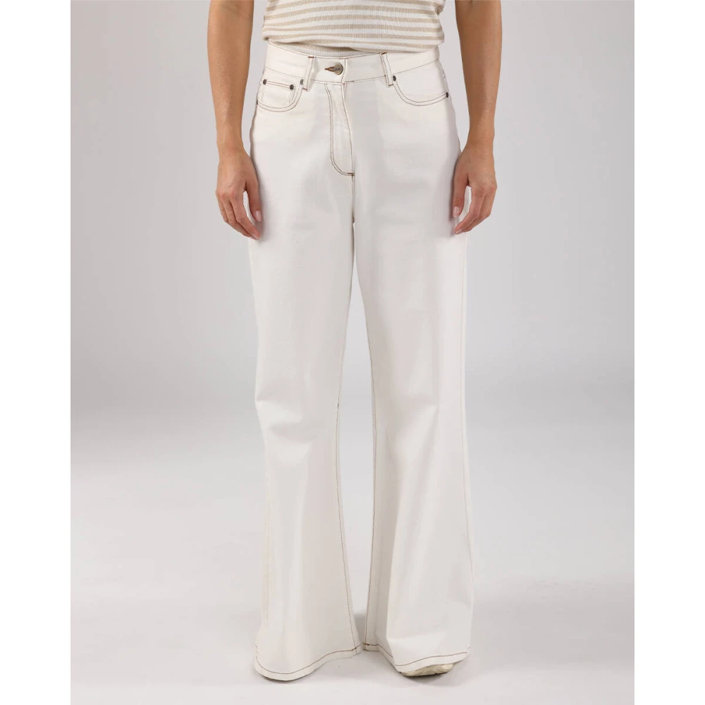 Nukus Ruby Broek voor Vrouwen Beige Dames