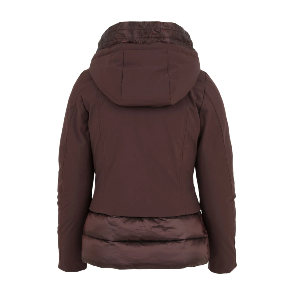 BomBoogie Mahonie Jas voor Vrouwen Brown Dames