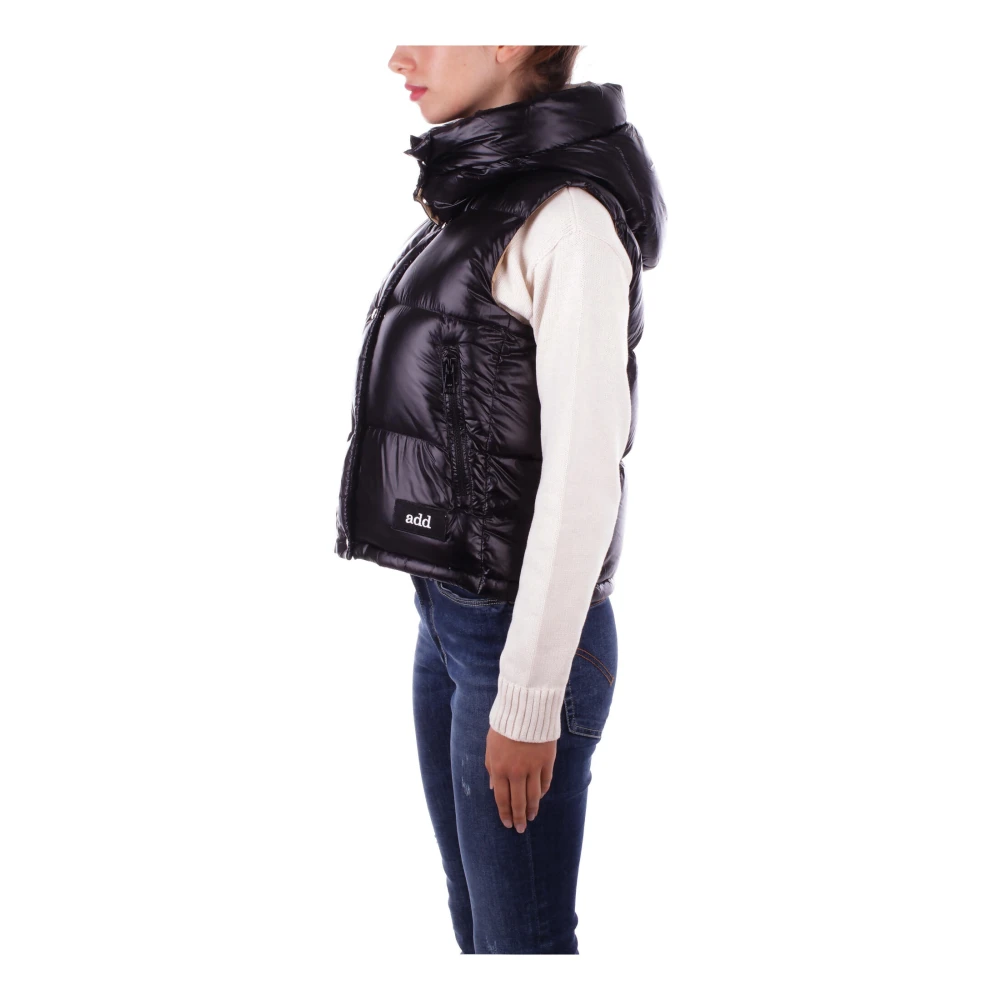 add Beige Jas met Afneembare Capuchon Black Dames
