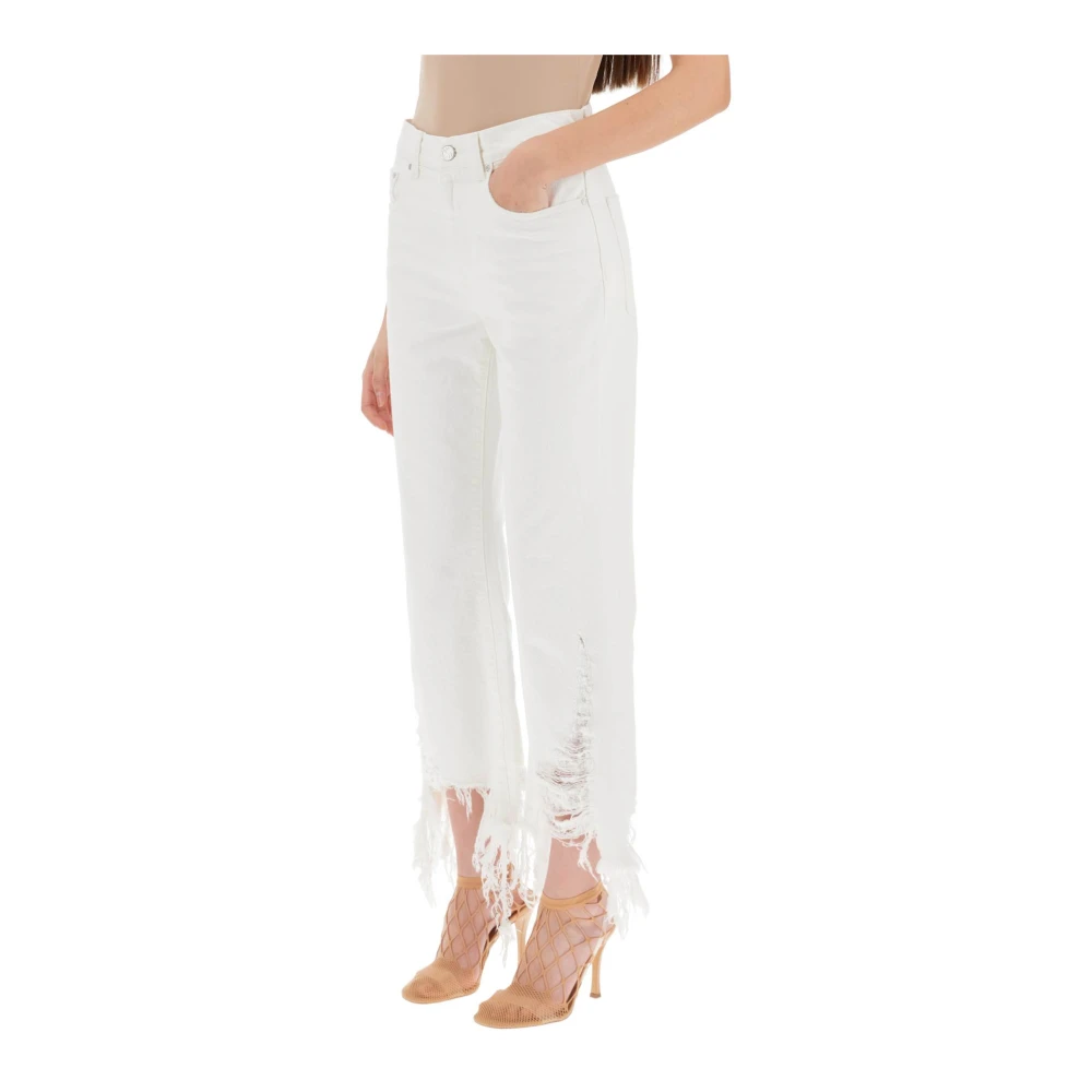 Stella Mccartney Skinny Jeans White Dames