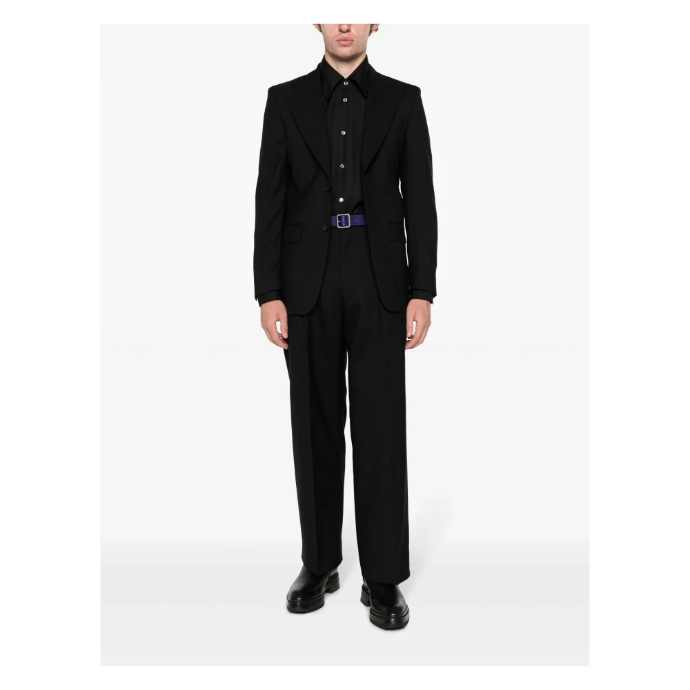 Sunflower Zwarte Please Shirt Black Heren