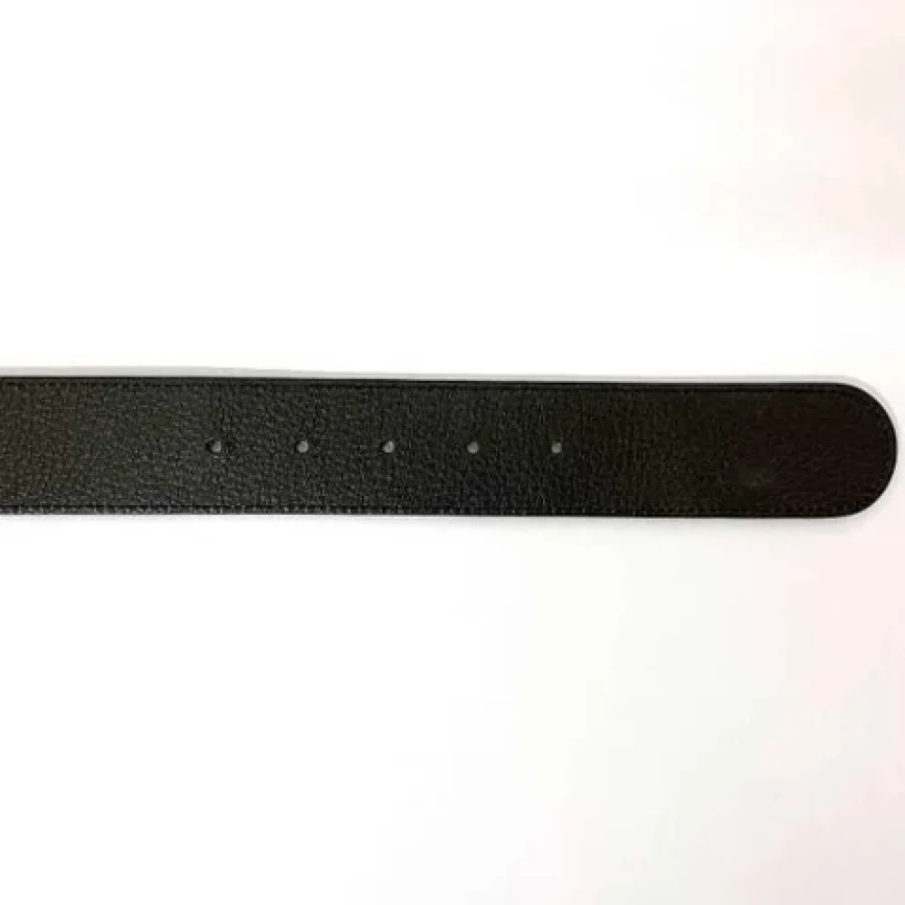 Gucci Vintage Pre-owned Leather belts Black Dames