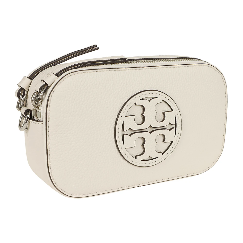 TORY BURCH Witte Crossbody Tas Beige Dames