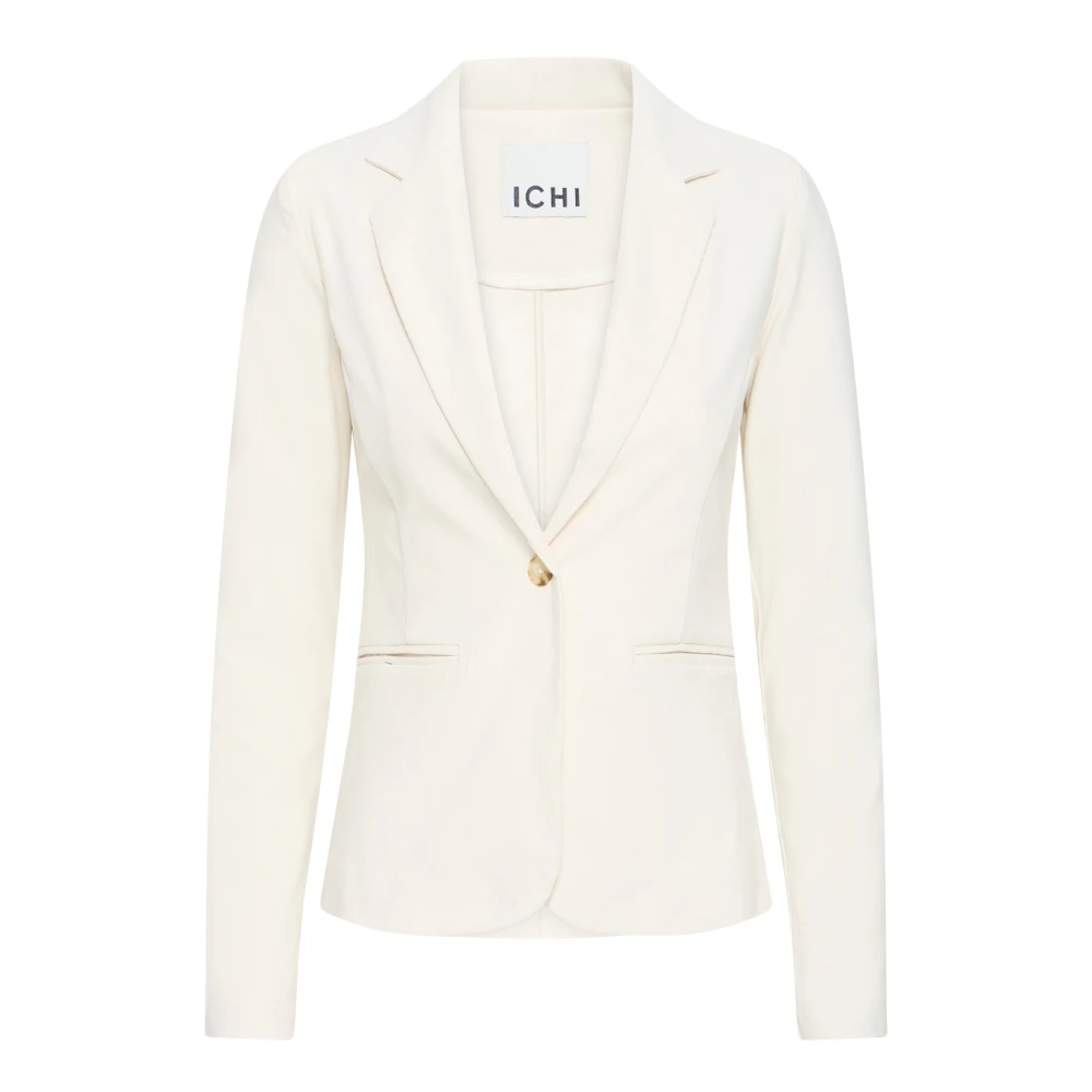 Ichi Damen Blanc Denim-Blazer Ihkate - Bild 2