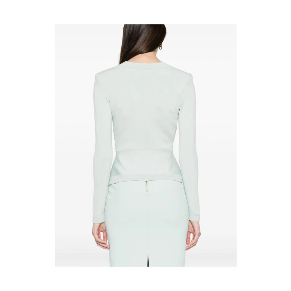 Elisabetta Franchi Mintgroene Visserstrui Green Dames