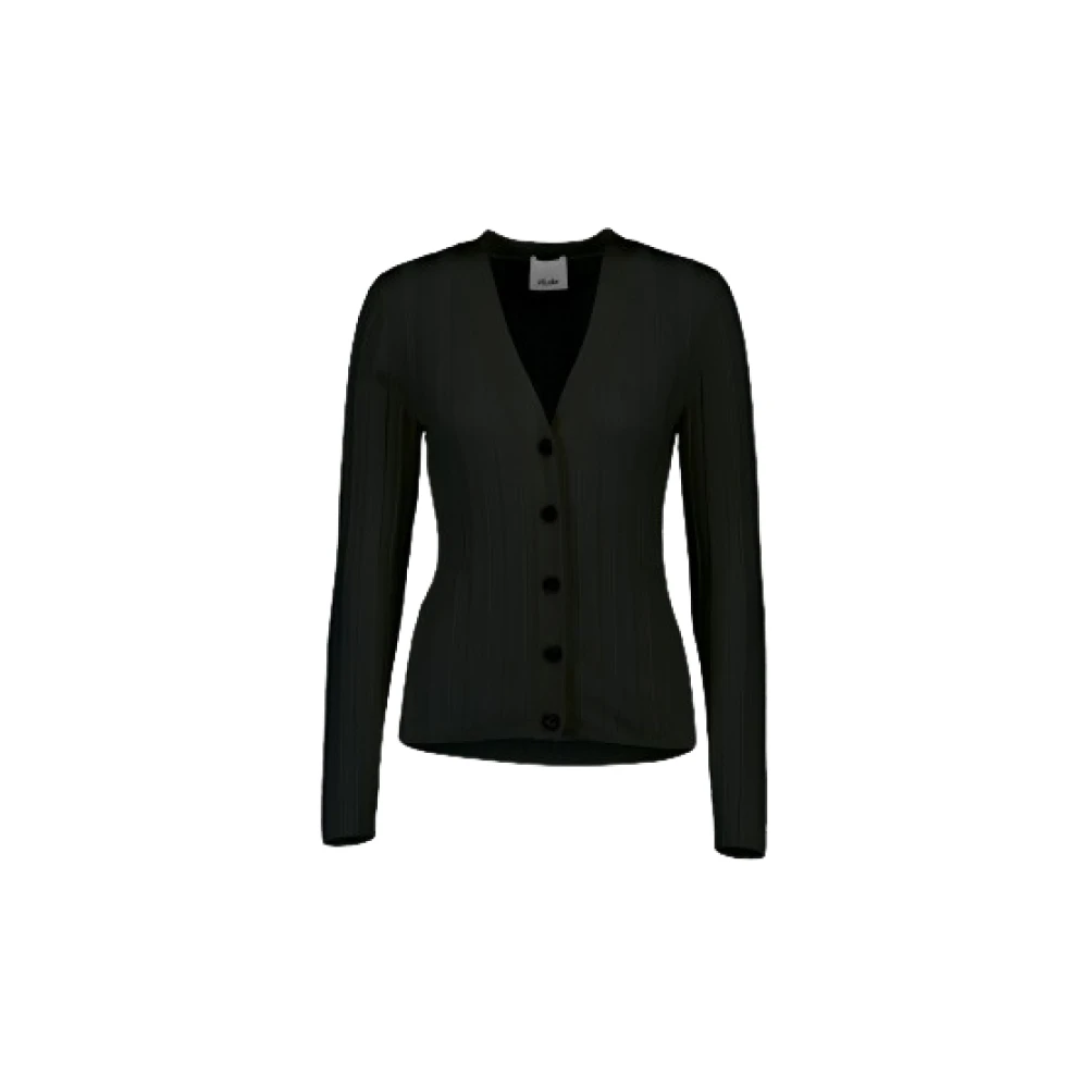 Allude Stijlvolle Cardigan voor Elke Gelegenheid Black Dames