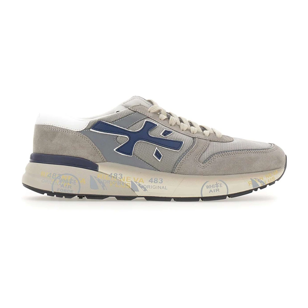 Premiata Men's Gray Sneakers, 11 Uk, Mick 8119