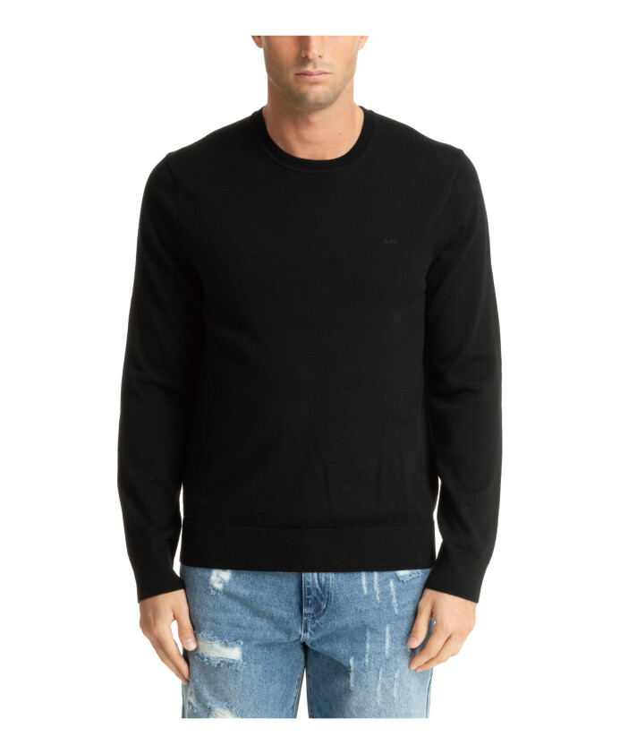 pullover-uni-avec-broderies-logo