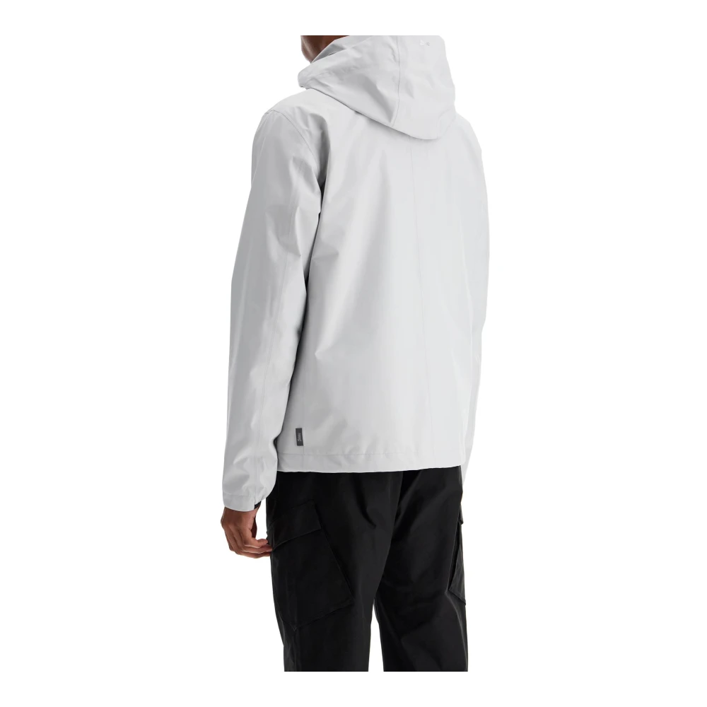 Herno Waterdichte Bomber met Capuchon Gray Heren