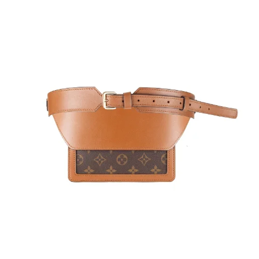 Louis Vuitton Vintage Pre-owned Canvas crossbody-bags Brown Dames