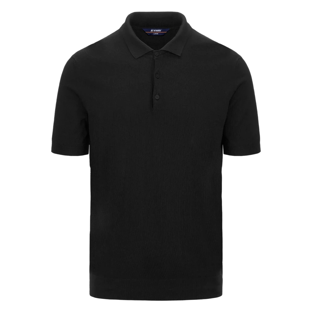 K-Way Men's Black Polo Shirts, Xl, T-Shirts And Polos