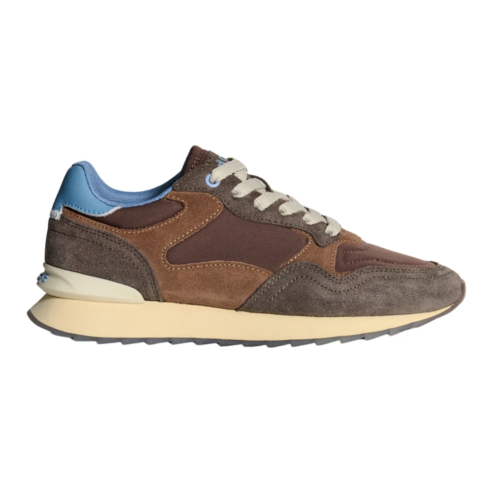 Hoff Retro Sneaker in Amsterdam-stijl unisex Schoenen Bruin