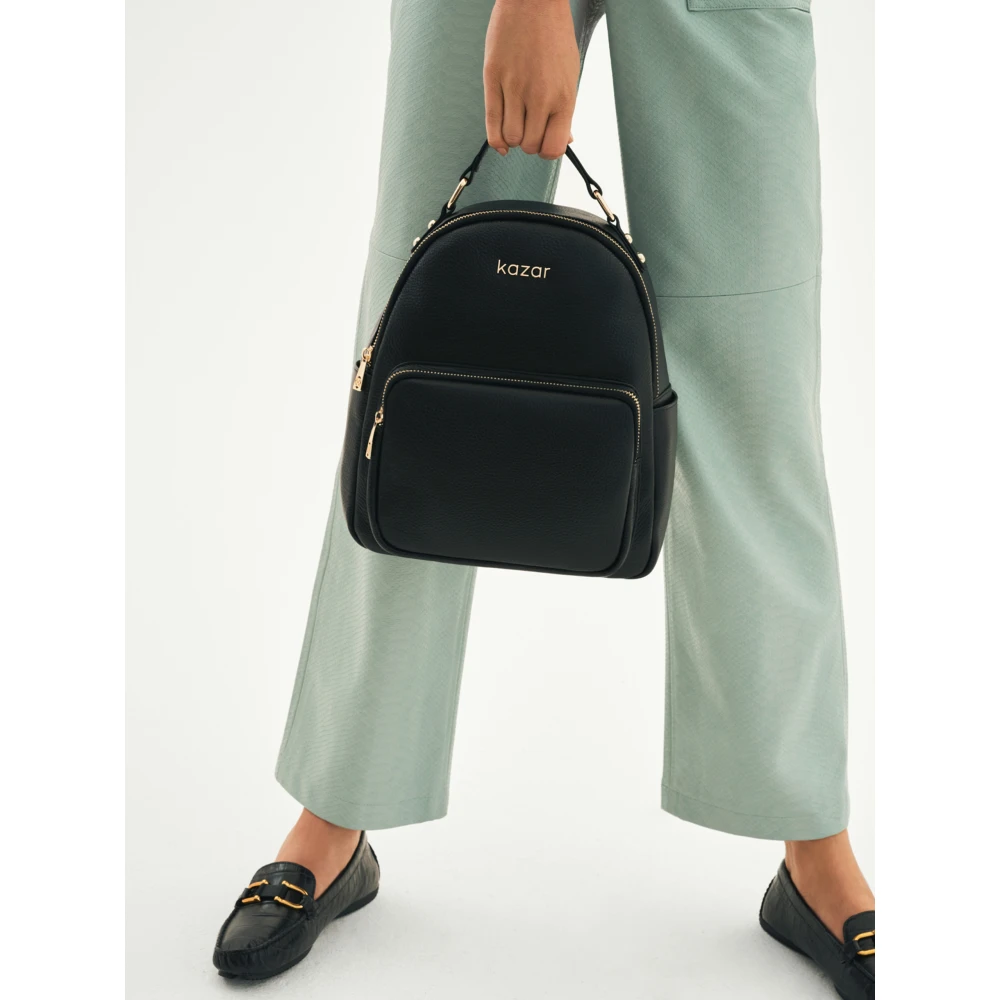 Kazar Dames zwarte rugzak Black Dames