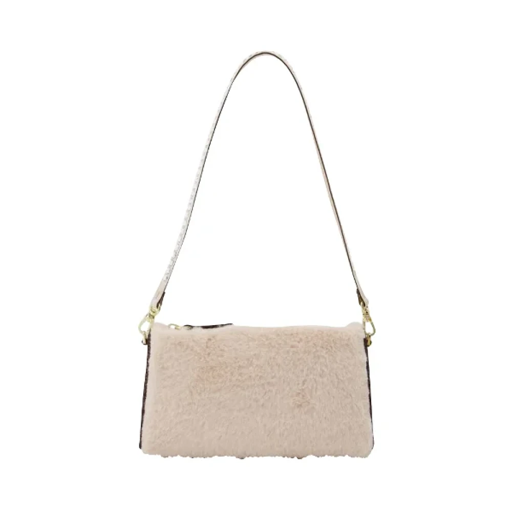 Manu Atelier Fabric shoulder-bags Beige Dames