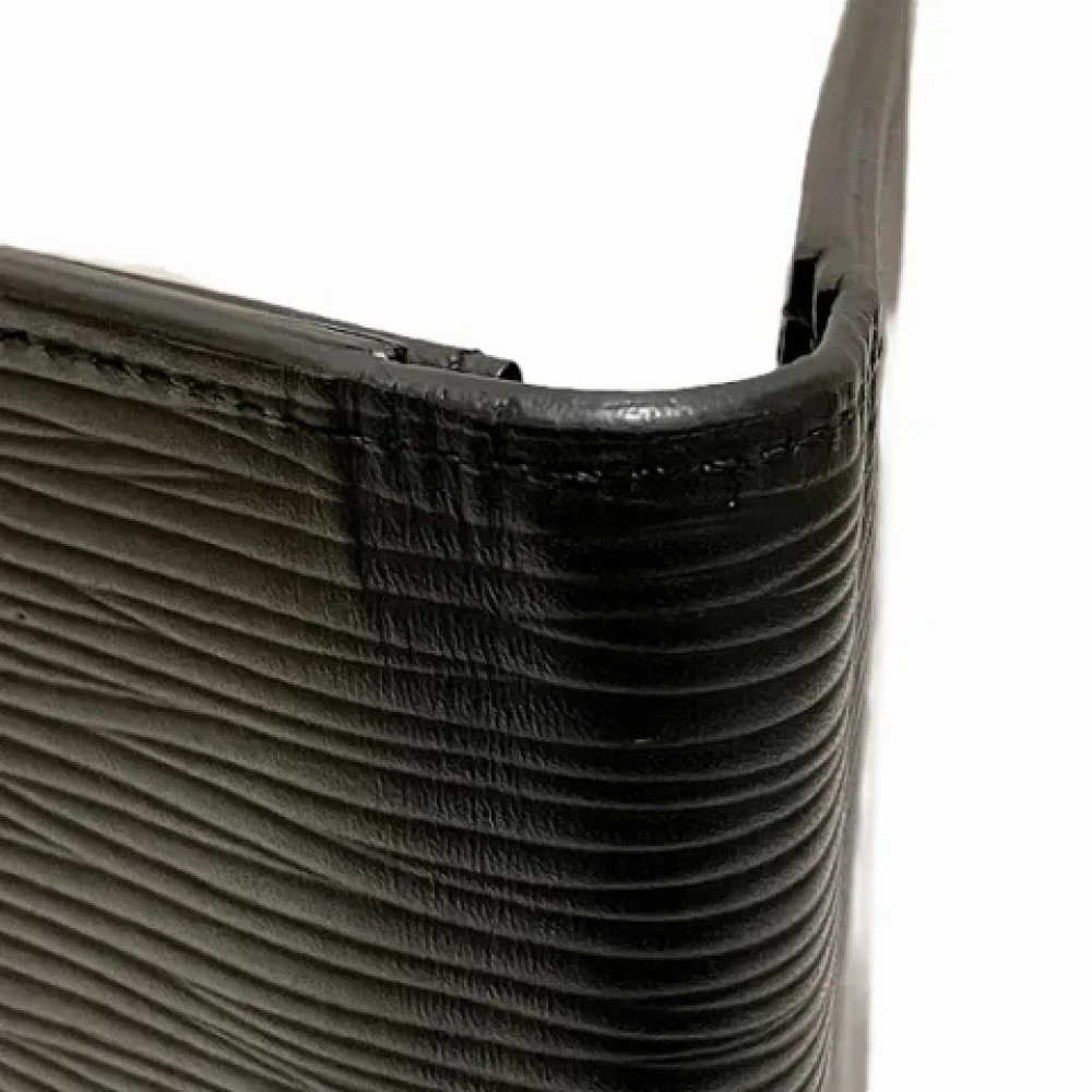 Louis Vuitton Vintage Pre-owned Leather wallets Black Heren