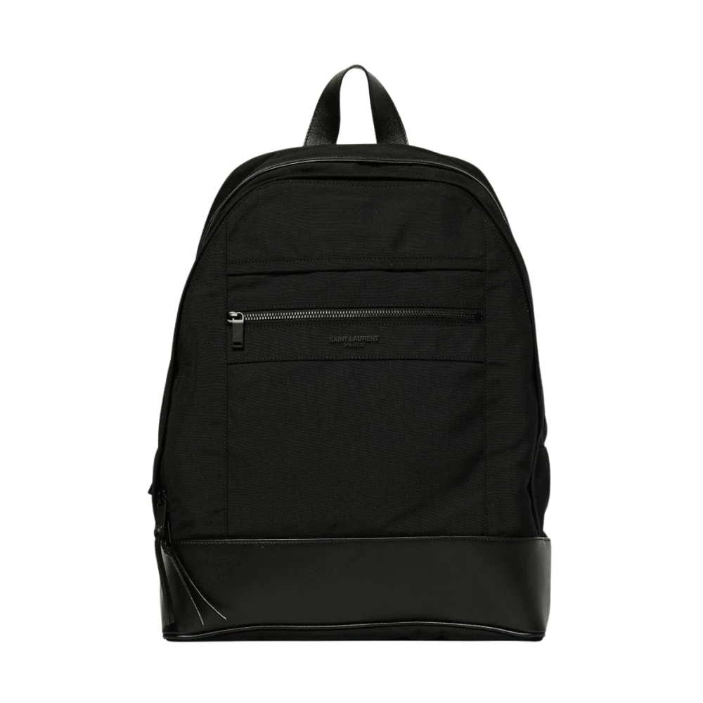 Saint Laurent Men's Black City Backpack