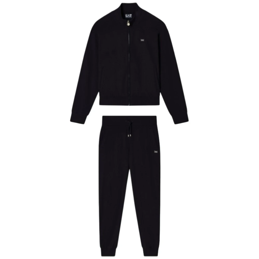 Emporio Armani Ea7 Donna Nero Sport, M, New,