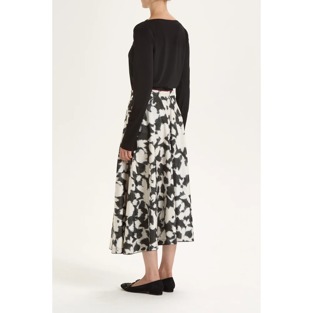 Maliparmi Foliage Chiné Jurk Multicolor Dames
