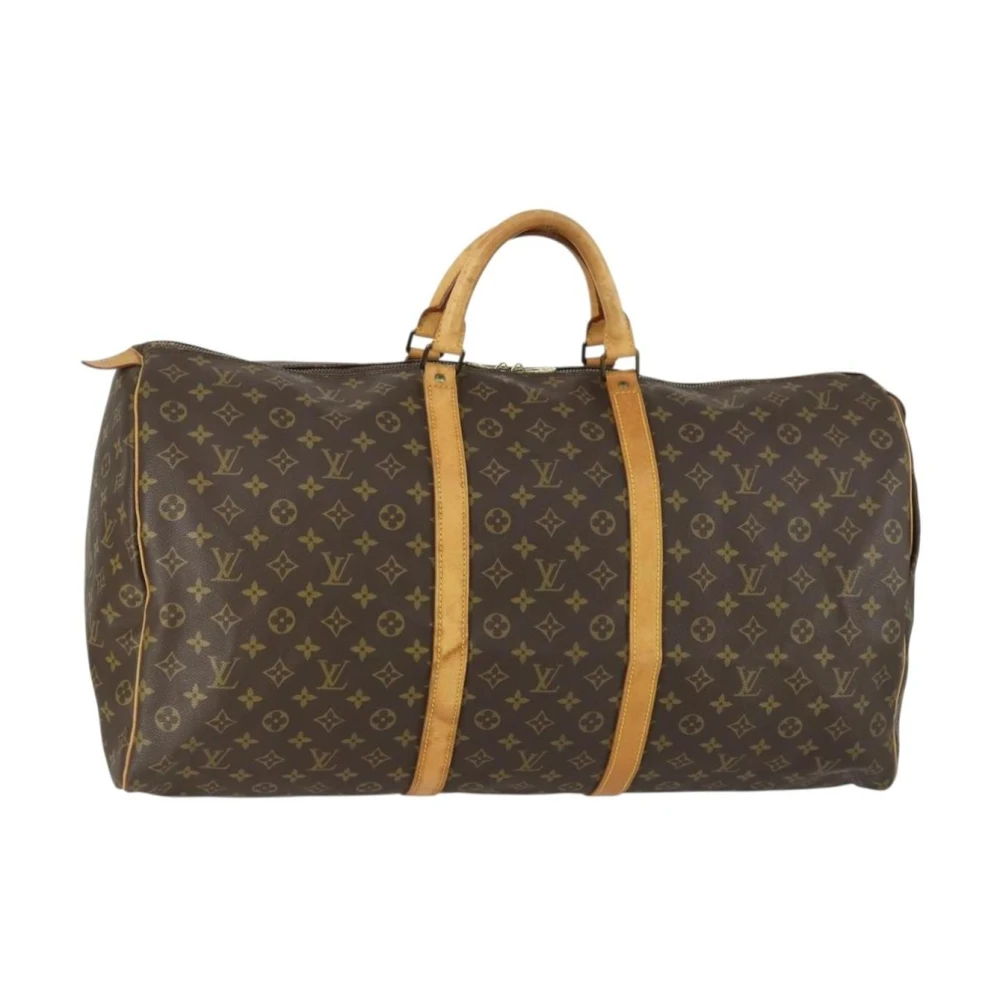 Louis Vuitton Vintage Women's Brown Pre-Owned Monogram Keepall Travel Bag