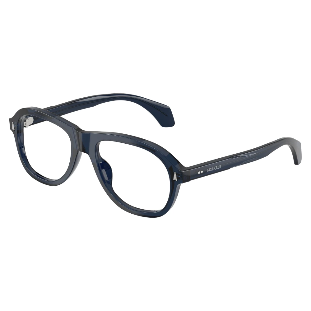 Moncler Unisex Blue Me2025u Optical Frame - Glasses - 55 Mm - Accessories