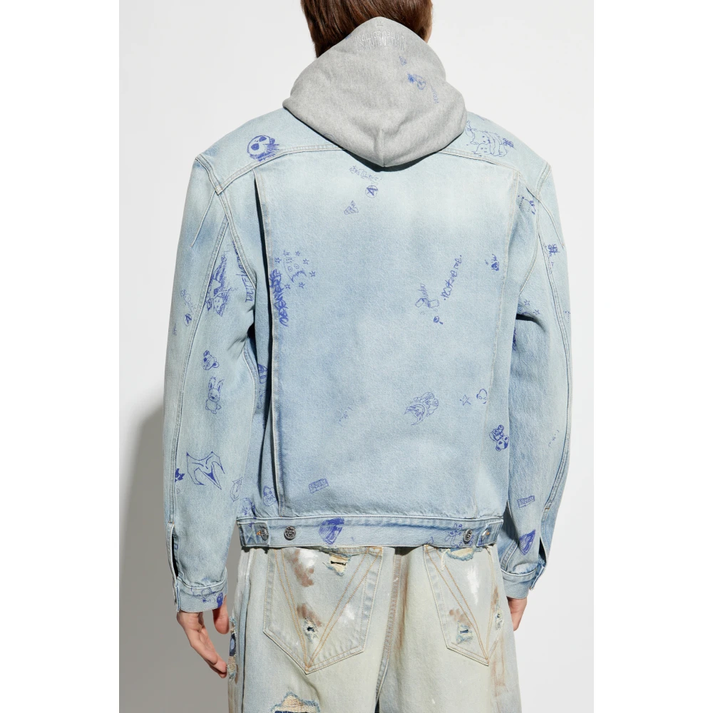 Vetements Denim jas Blue Heren