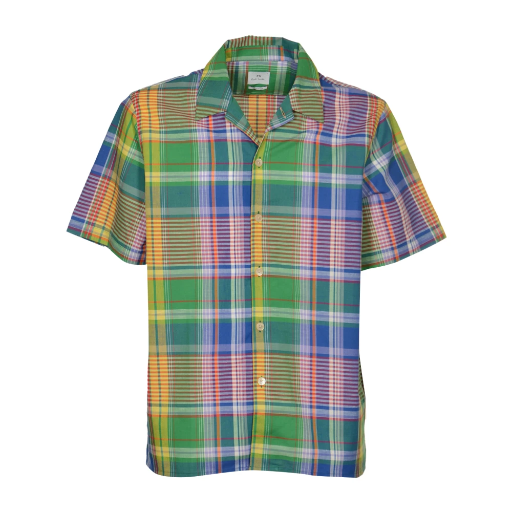 Paul Smith Rode Casual Fit Overhemd Multicolor Heren