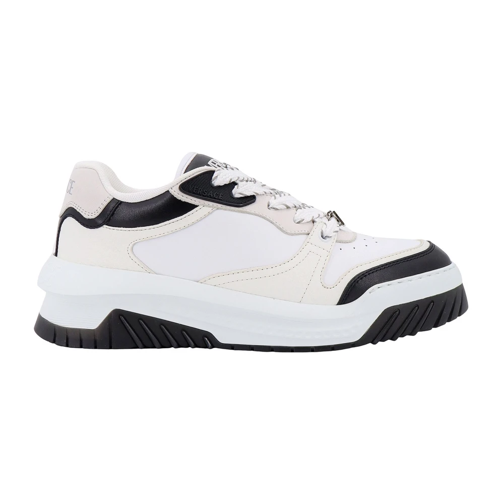 Versace Hombre Blanco Zapatos, Talla: 41 Eu