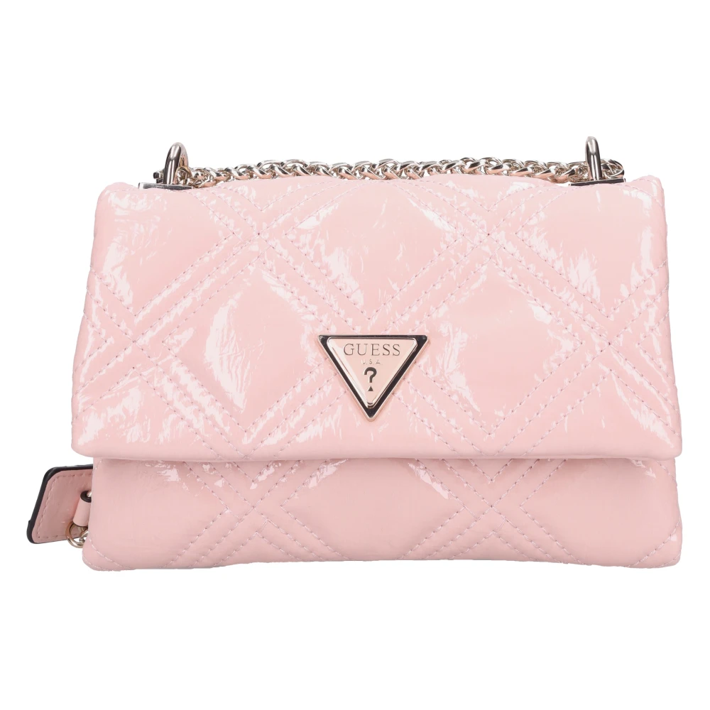 Guess Schoudertas met klep Pink Dames