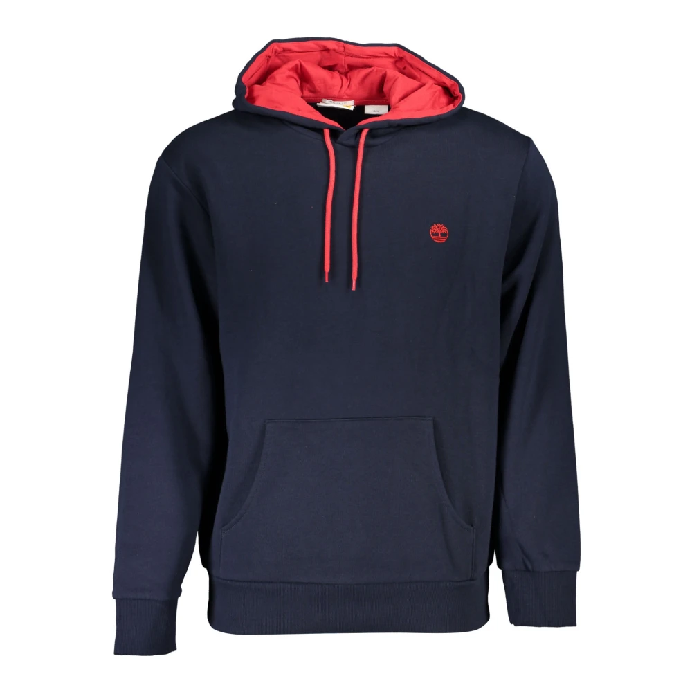 Timberland Blauw fleece sweatshirt met capuchon Blue Dames