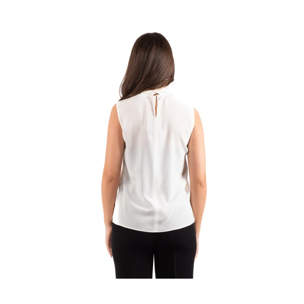 Max Mara Stijlvolle Top voor Vrouwen White Dames