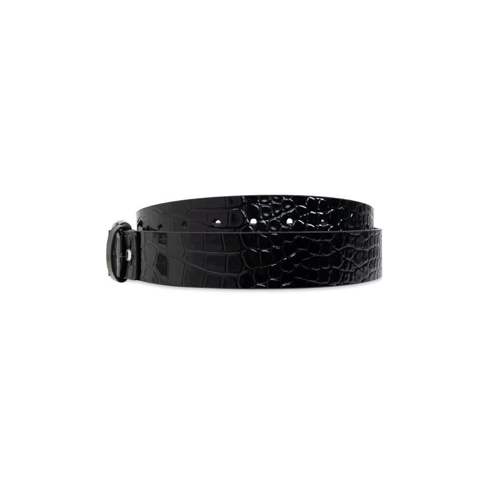 Vivienne Westwood Leren riem Black Dames