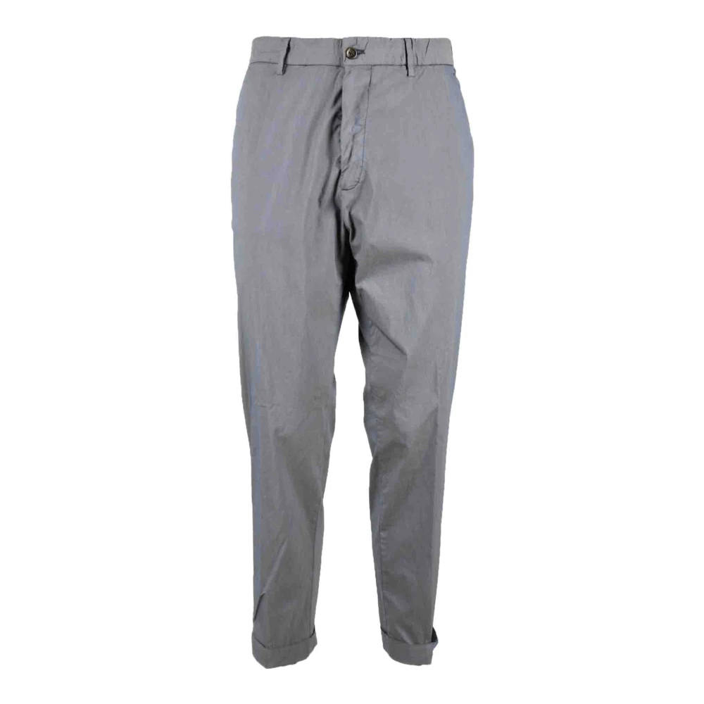 Briglia Casual Stretch Katoenmix Broek Gray Heren