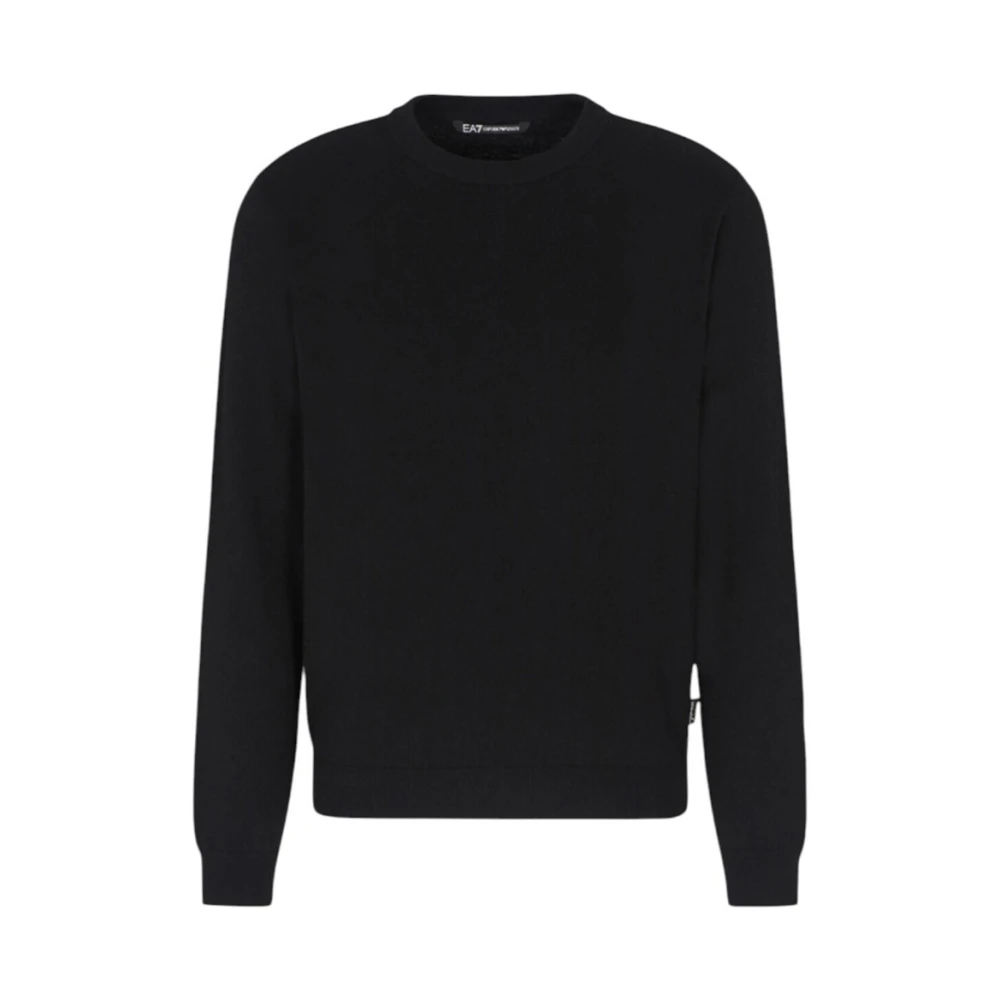 Emporio Armani Ea7 Men's Black Ea7 Jumpers