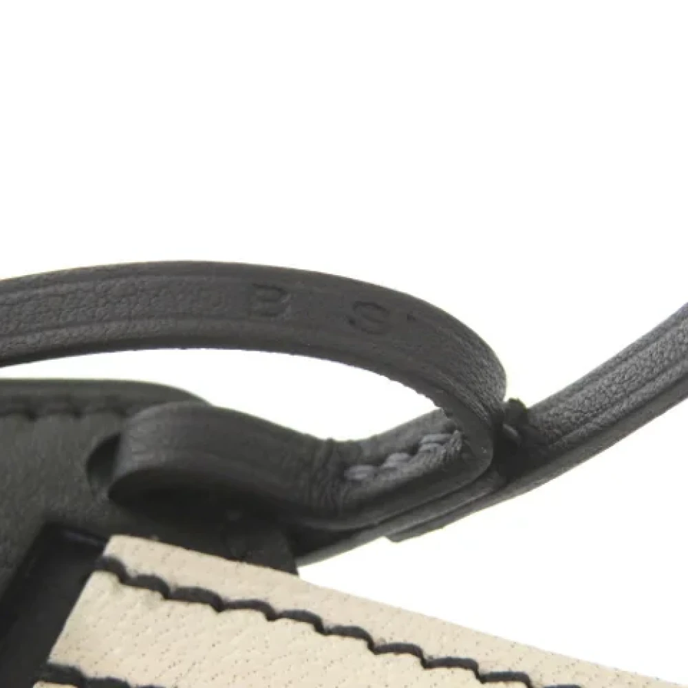 Hermès Vintage Pre-owned Leather key-holders Black Dames