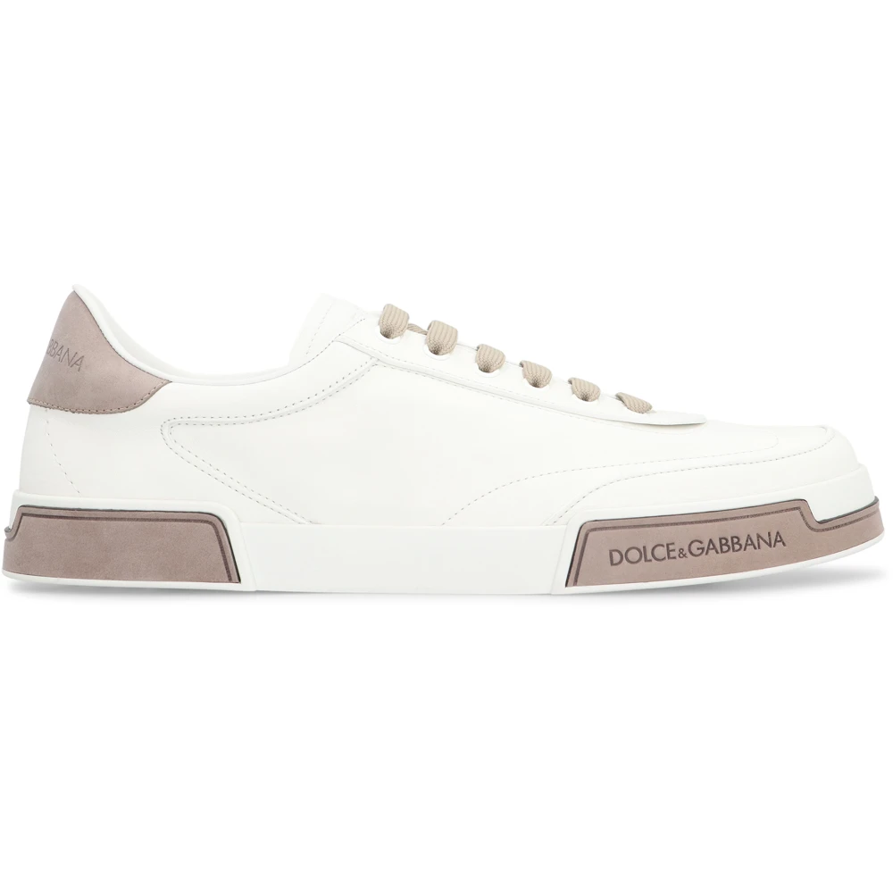 Dolce & Gabbana Hombre Blanco Zapatos, Talla: 42 Eu
