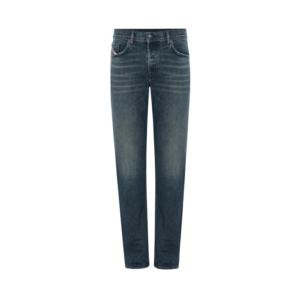 Diesel Men's Blue Washed Denim Jeans W30