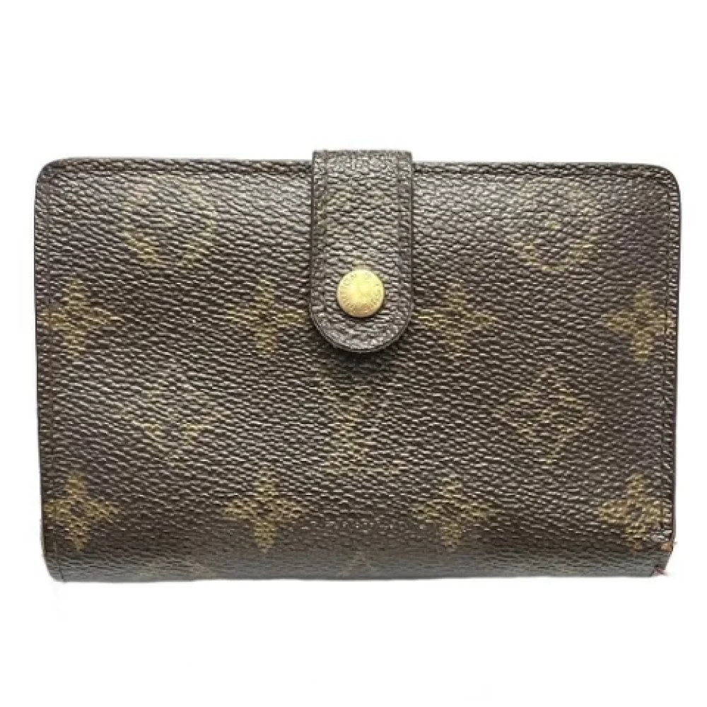 Louis Vuitton Vintage Pre-owned Canvas wallets Brown Dames