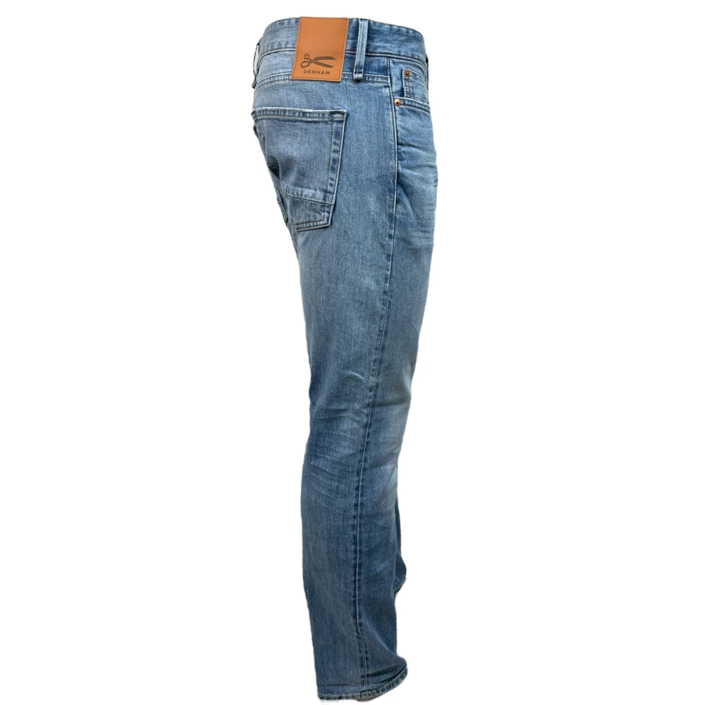 Denham Ridge Straight Fit Jeans Light Blue Heren