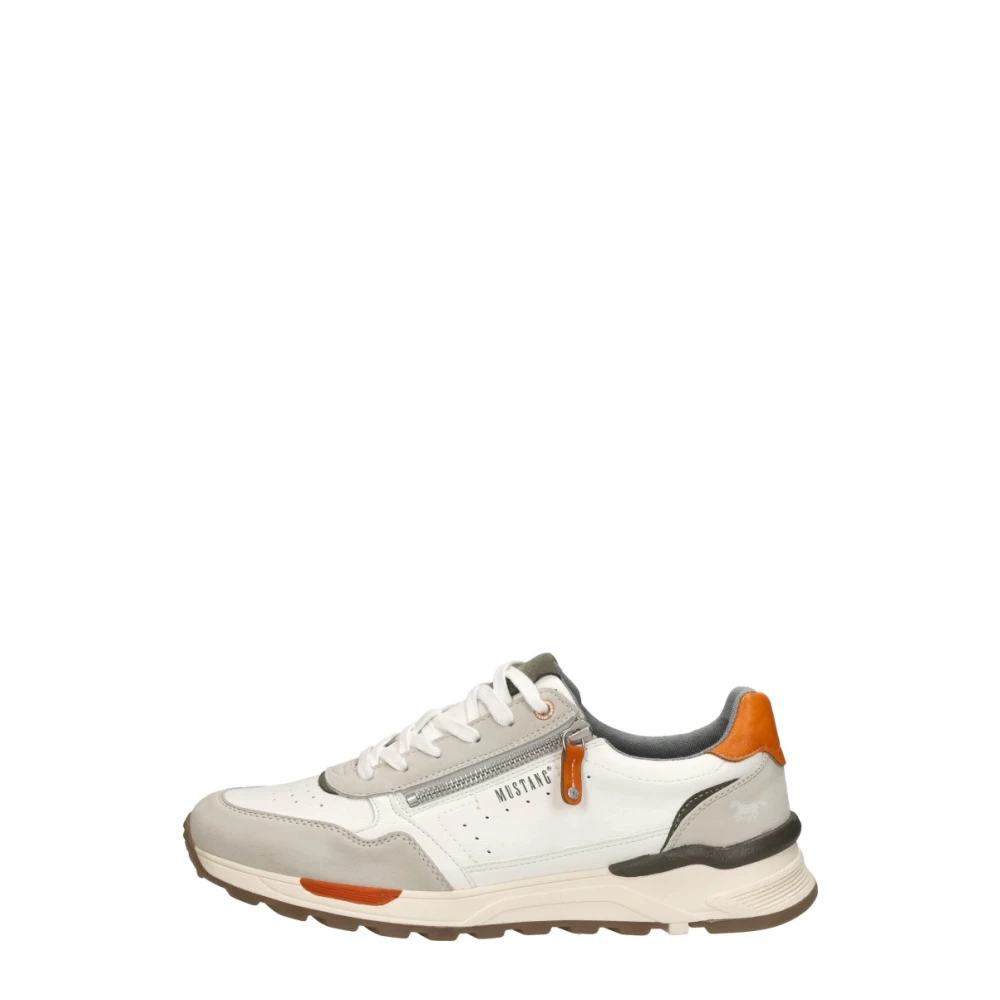 Mustang Sneakers Laag 307203 Heren Schoenen Wit