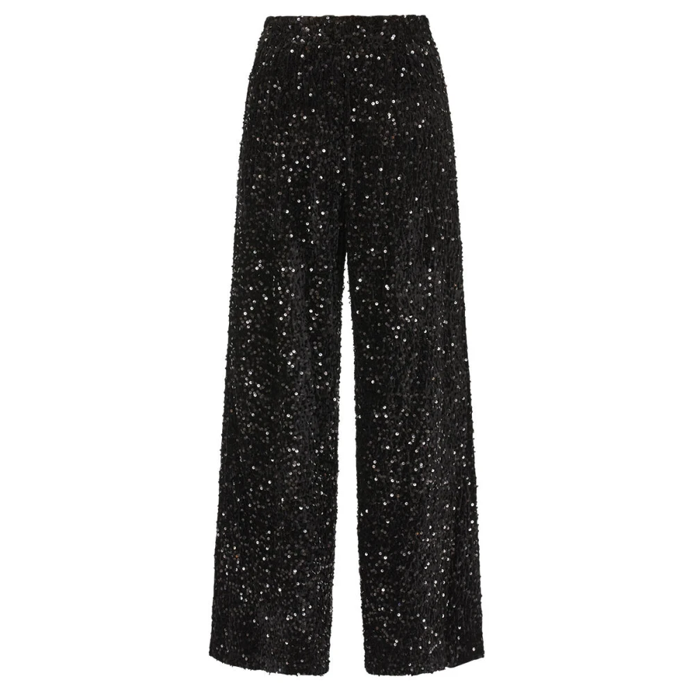 Sisters Point Stijlvolle Broek Nyla-Pa2 Black Dames