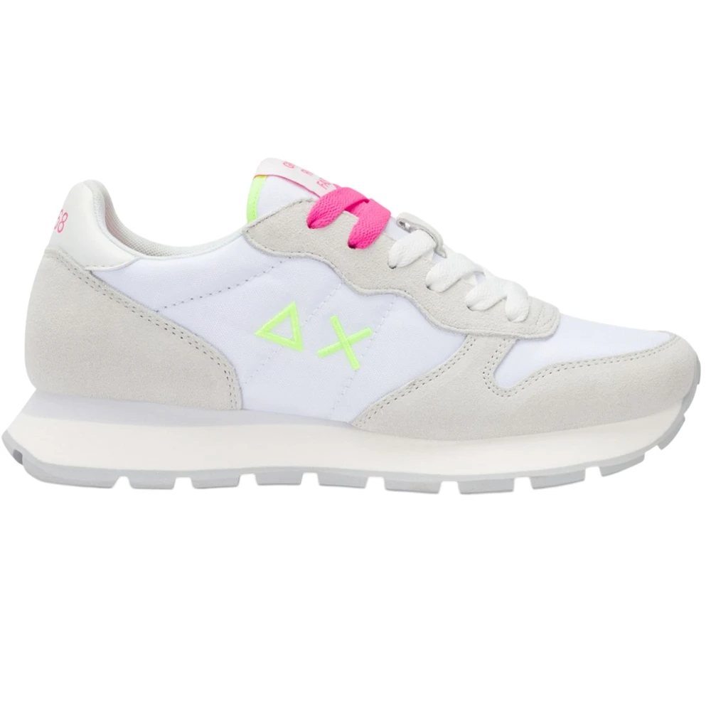 Sun68 Ally Solid Nylon Dames Schoenen Wit