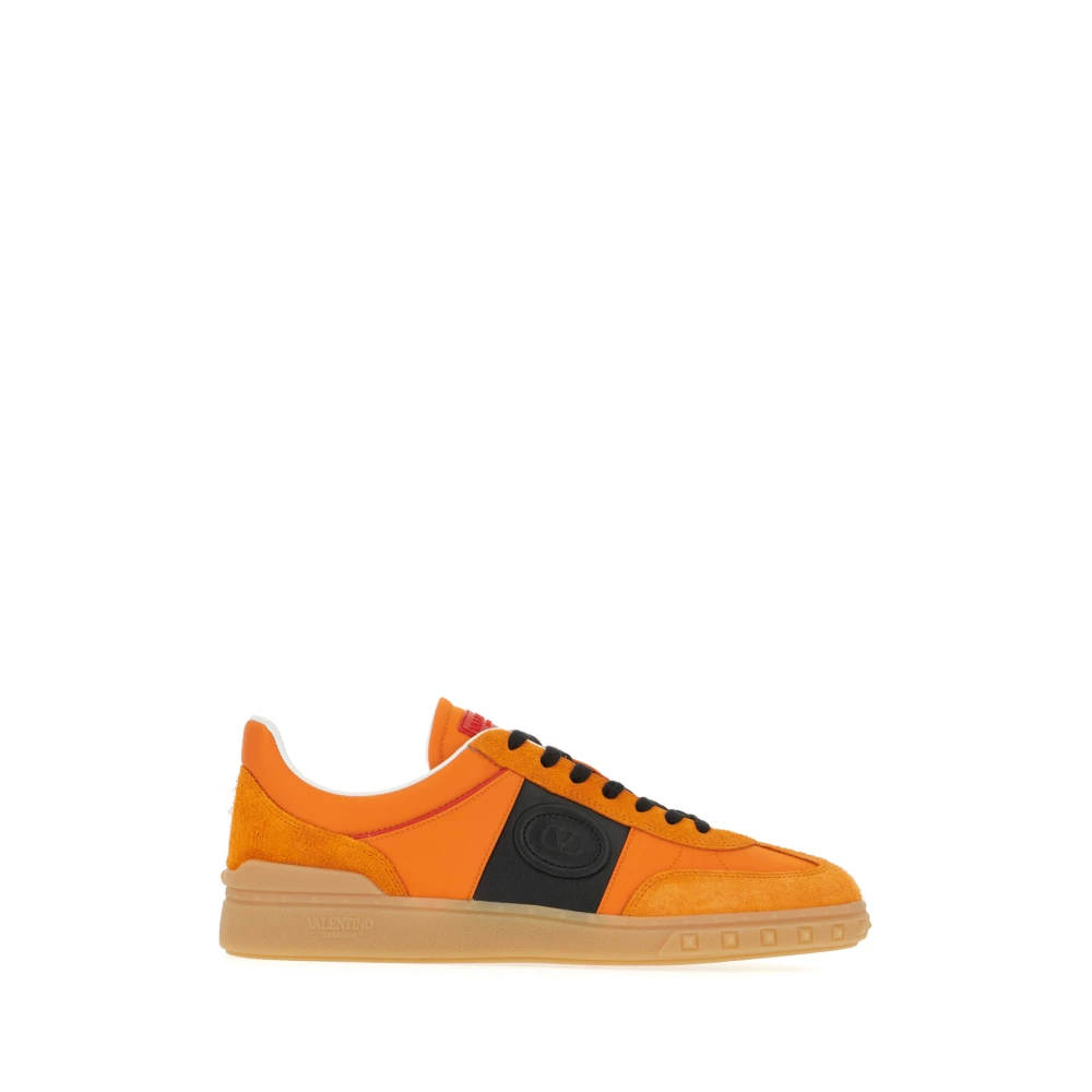 Valentino Garavani Stijlvolle Sneakers Heren Schoenen Oranje