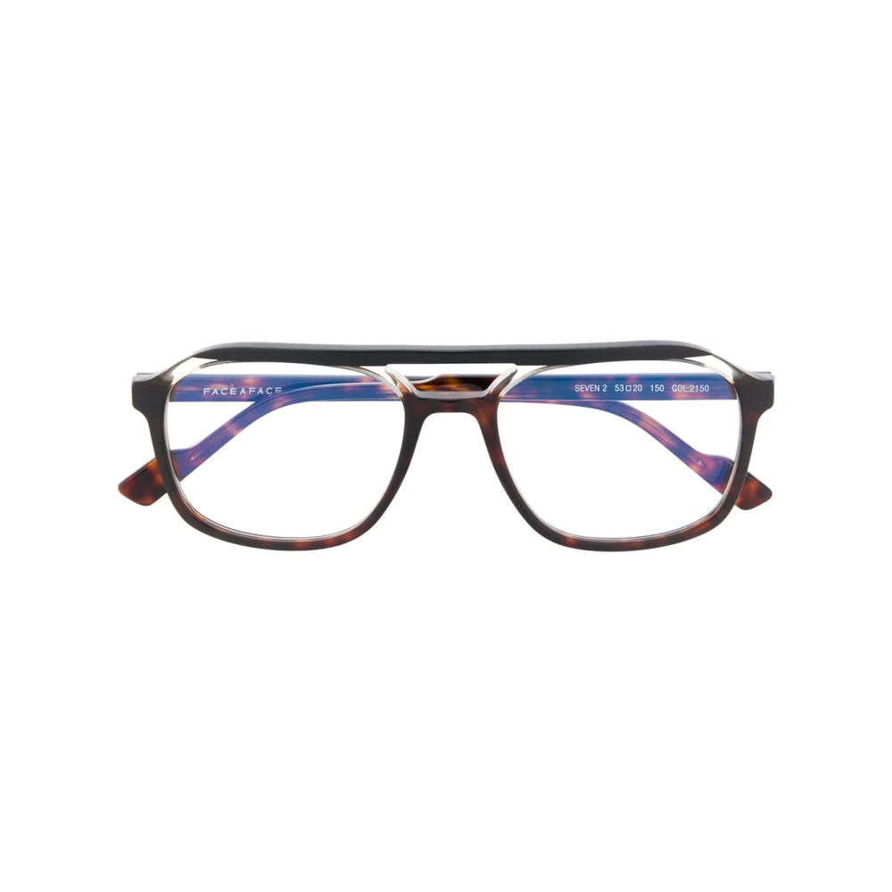 Face a Face Bruin Havana Optisch Montuur Stijlvol Must-Have Brown Heren