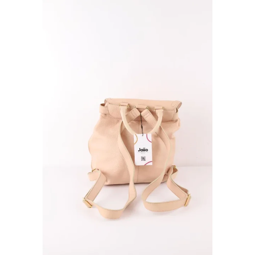 Chloé Pre-owned Leather backpacks Pink Dames