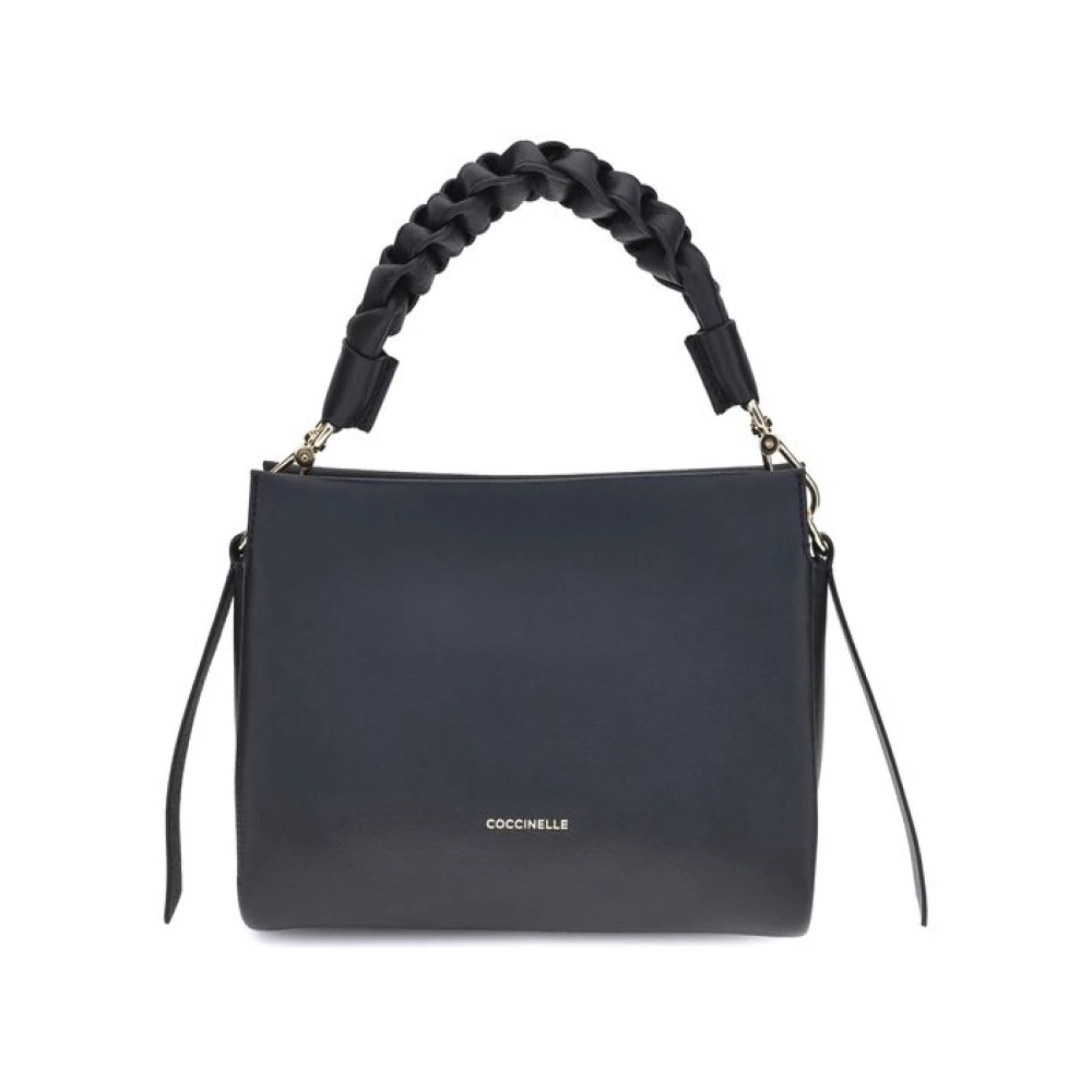 Coccinelle Boheme Leather Handbag - Female - Handbags - Black - One Size - Bags
