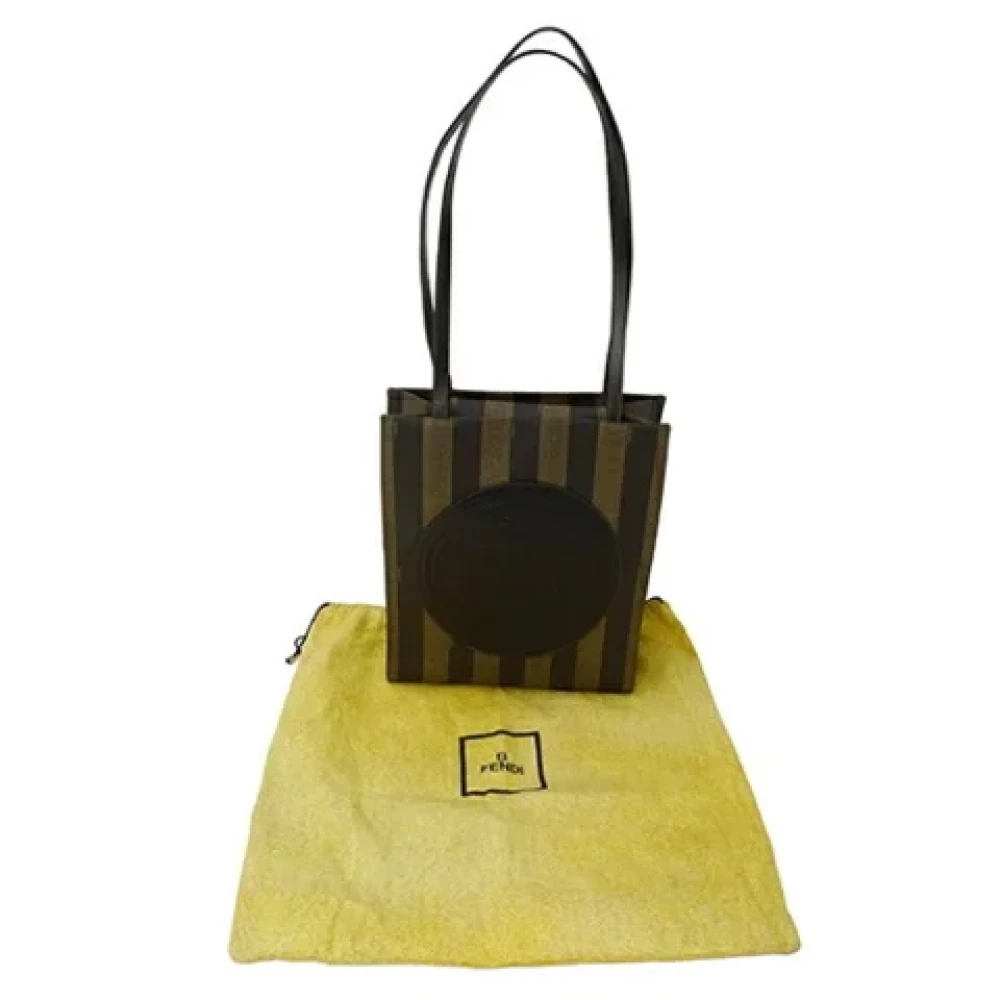 Fendi Vintage Pre-owned Plastic fendi-bags Brown Dames