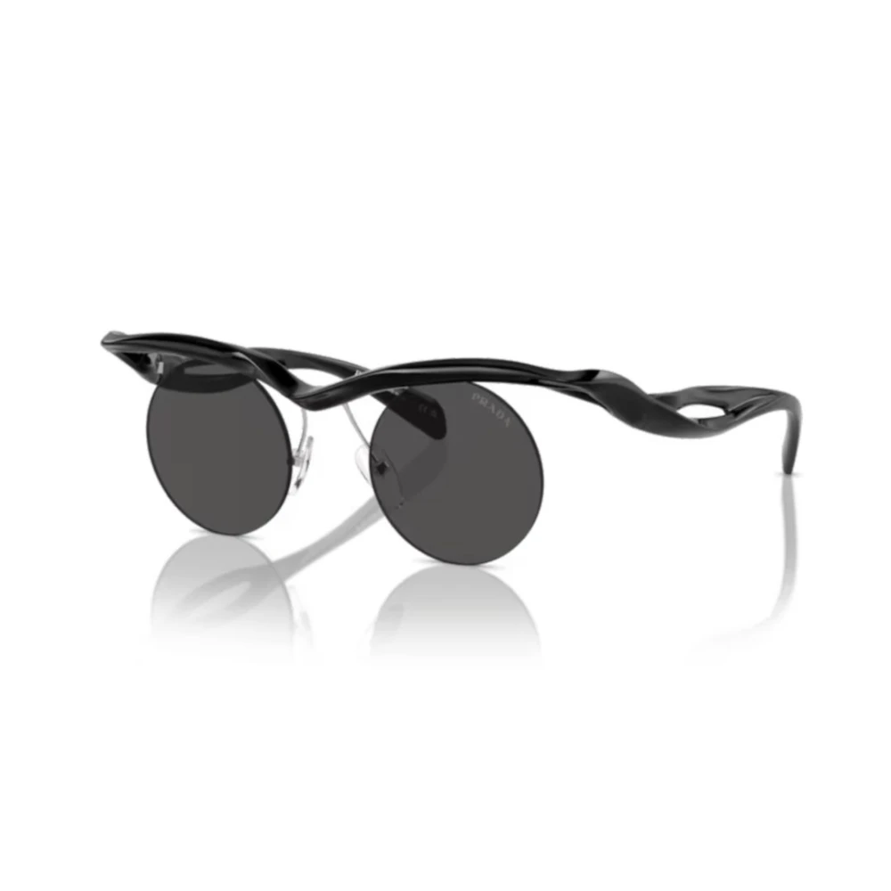 Prada Unisex Black A18s Sunglasses - Sunglasses - 43 Mm - Accessories