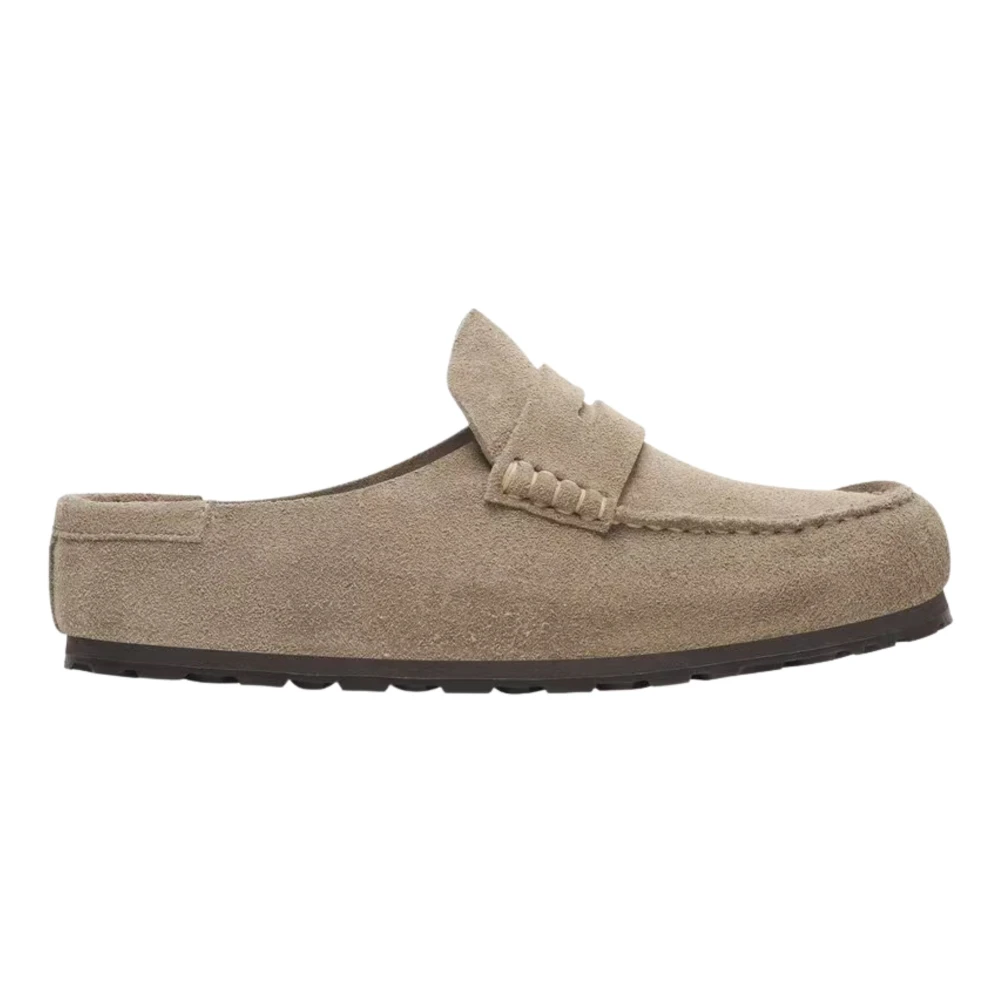 Birkenstock Beige Naples Wrapped Shoes Narrow - Male - Mules - 7 Uk - Shoes