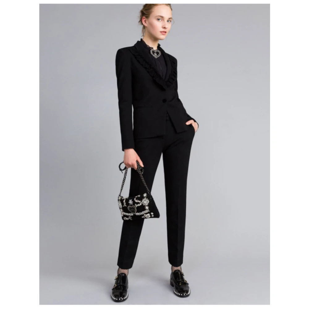 Twinset New York Cigarette Broek Black Dames